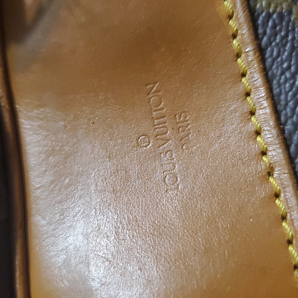 🇨🇵Louis Vuitton Signature Monogram Brown Deauville Large Handbag - Picture 14 of 17